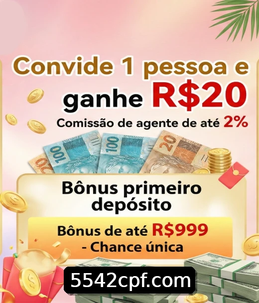 Bônus ao se registrar no 5542